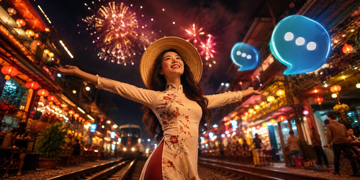 Người chơi cá cược tại Hà Nội trong khung cảnh truyền thống với nón lá